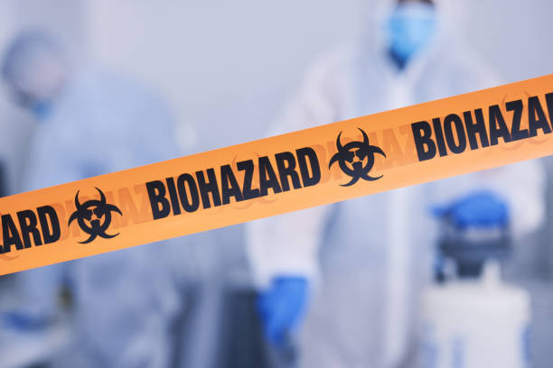 Professional Biohazard technician working in Woodbine, GA